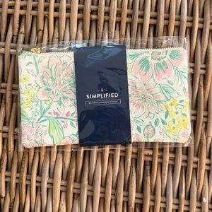 New - Emily Ley Simplified - Butterfly Garden Pouch - pencil pen case